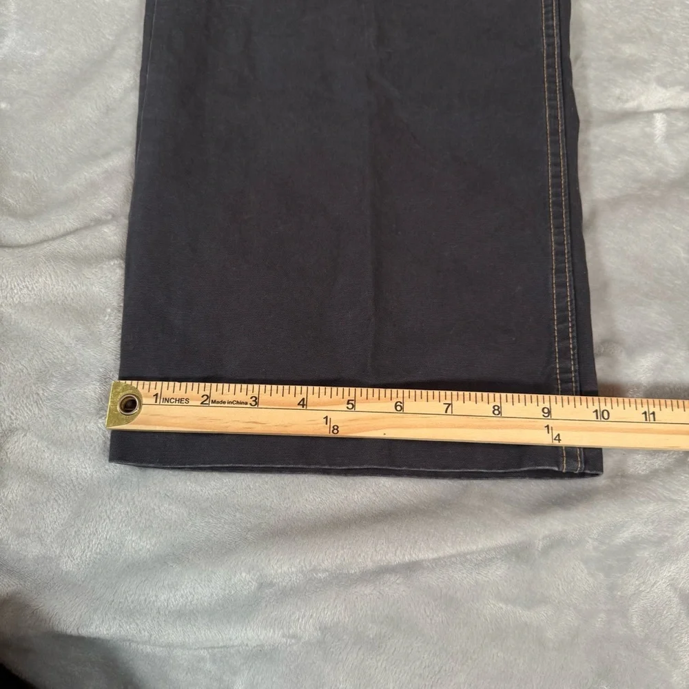 Vintage Old Navy Painters Jeans Mens Size 40x30 (Fits 38x30) Canvas Gray READ!